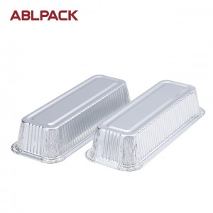 14.4oz Disposable Rectangular Aluminum Foil Catering Container