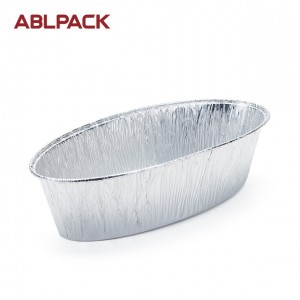 2850ML  96.3oz  Big Aluminum Foil Loaf Container for salad/cake/pie/cookies