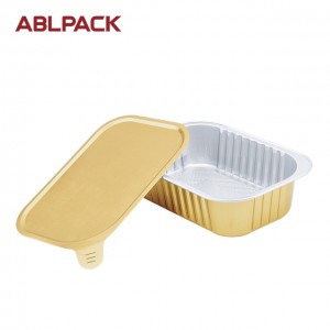 450ml 15oz Modified atmosphere packaging aluminum foil food container