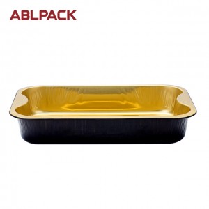 2080ml Large size aluminum foil plate for Barbecue dish, BBQ container for sale