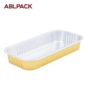 ABL PACK 500 ml CC colorful aluminum foil Heavy duty food soup containers party platters Dessertpots Kamou sushi tray bento box