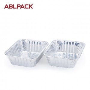 15.4oz 458ml Rectangular Aluminum Foil Tray