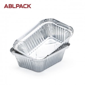 common long aluminum foil container