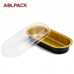 59ml food delivery containers aluminium Disposable Caramel Pudding Break Cheese Cake Container