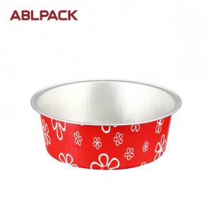 150ml BAKINGPAK new premium colored smooth wall aluminum foil baking cake mould cup tray foil baking tray  AP150A