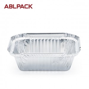 common long aluminum foil container