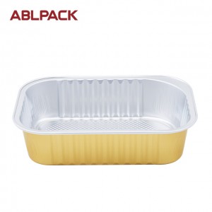 450ml 15oz Modified atmosphere packaging aluminum foil food container