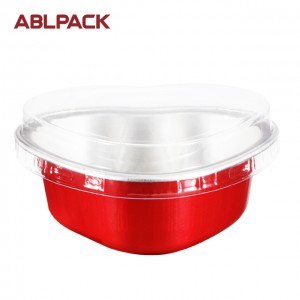 55ML Popular Disposable Microwave Aluminium Foil Pizza Tray cups cakes pan airline tray disposable aluminum foil cup