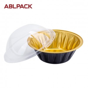 550ml Small aluminum foil baking cup for egg tart