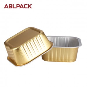 150ml Disposable Metal Ramekin Baking Mould Bakeable Foil Box disposable singlepress aluminum container for bakery  AP150C