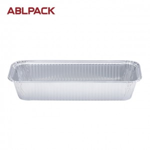 14.4oz Disposable Rectangular Aluminum Foil Catering Container