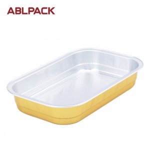 ABL 280ml Aluminium Bakery Clear Container Sauce Cups With Hinged lids Noodle Egg Tart Yogurt Sugar Container AP280B