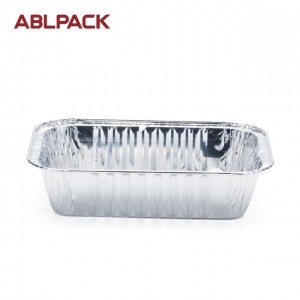 15.5oz 460ml Rectangular Aluminum Foil Tray