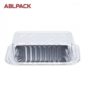 13.5oz Disposable Rectangular Aluminum Foil Catering Container