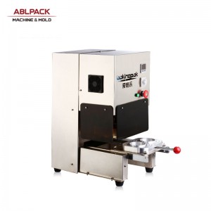 2 Cavity Semi-Auto Electrical Aluminum Foil Container Sealing Machine