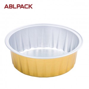 S-AP100G Aluminum Foil Container Muffin Cake Pan Small Sealing Foil Box Sea Food Packing Box