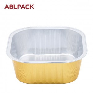 300ml ABL wholesale sealed aluminum foil container, aluminum foil sealing food container