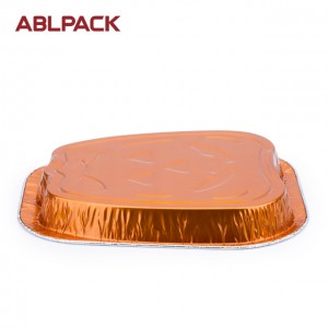 1181ML  39.9oz Rectangular Big Aluminum Foil Loaf Container for salad/cake/pie/cookies