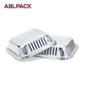 16.9oz 500ml Rectangular Aluminum Foil Tray