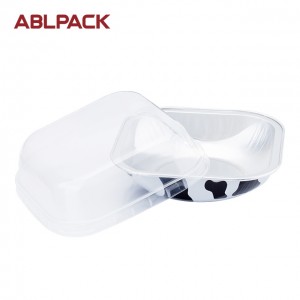 90ml Square Wholesale Optional Shape Disposable Aluminium Foil Food &Bakery Container