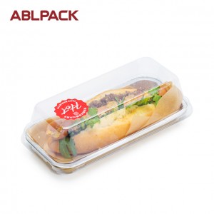 248ml Rectangular Catering Aluminium Foil Food Container alu foil thermoform cup aluminum foil pans with pet lid