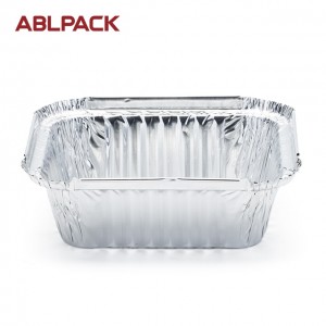 15.3oz 453ml Rectangular Aluminum Foil Tray