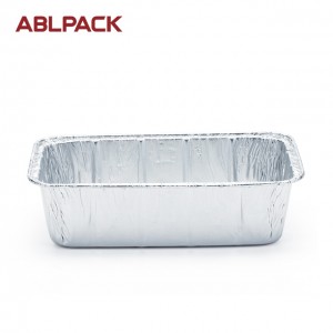 1101ML  37.2oz Rectangular Big Aluminum Foil Loaf Container for salad/cake/pie/cookies