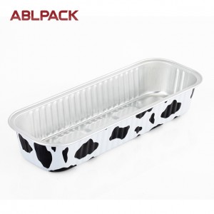 Micowavable Food Packaging Aluminium Foil Containers Container Food With Bottom Price  ABL335ml