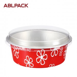 150ml BAKINGPAK new premium colored smooth wall aluminum foil baking cake mould cup tray foil baking tray  AP150A