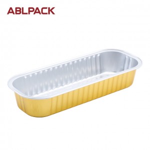 200ml sealing container airline catering fast frozen food delivery aluminum sealing container