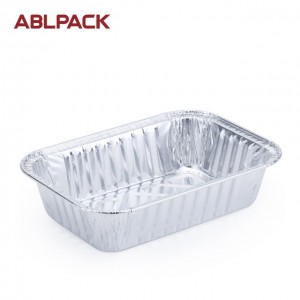 13.5oz Disposable Rectangular Aluminum Foil Catering Container