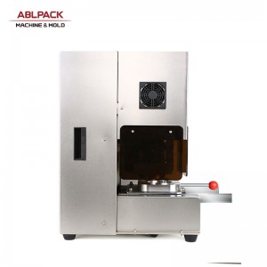 2 Cavity Semi-Auto Electrical Aluminum Foil Container Sealing Machine