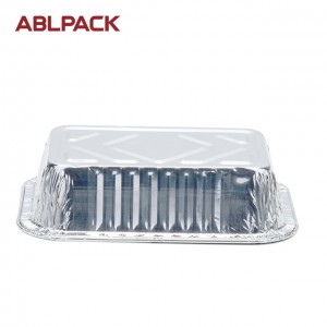 15.5oz 460ml Rectangular Aluminum Foil Tray