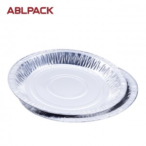 13.5oz 400ml Catering Round Aluminum Foil Food Pan Dish disposable aluminum pans foil trays with lids for food