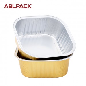 300ml ABL wholesale sealed aluminum foil container, aluminum foil sealing food container