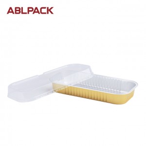 ABL PACK 500 ml CC colorful aluminum foil Heavy duty food soup containers party platters Dessertpots Kamou sushi tray bento box