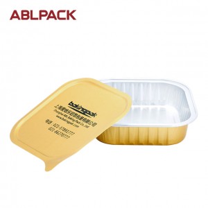 100ml High Quality Aluminum Food Container, Aluminum Sealing food Container