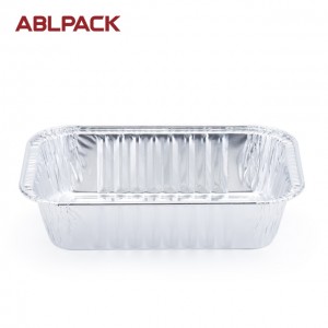 13.5oz Disposable Rectangular Aluminum Foil Catering Container