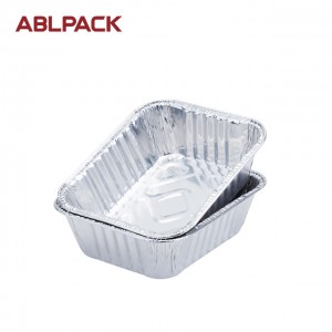 15.4oz 458ml Rectangular Aluminum Foil Tray