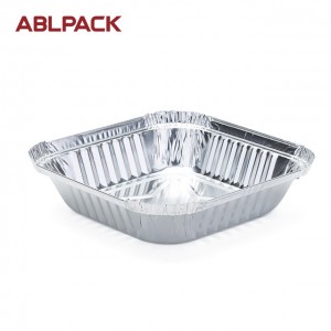 16.9oz 500ml Rectangular Aluminum Foil Tray