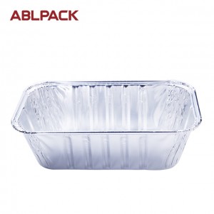 15.84oz 450ml Rectangular Aluminum Foil Tray