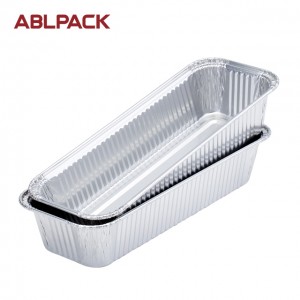 14.4oz Disposable Rectangular Aluminum Foil Catering Container