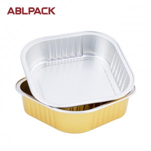 ABL 220ml Aluminum Foil Dish Cup Stock Paper Aluminum Foil Plate Making Machine