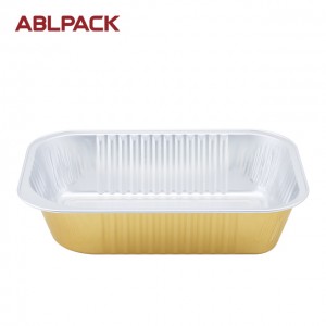 620ml Disposable to go Aluminum Foil Sealing Food Containers