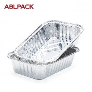 15.5oz 460ml Rectangular Aluminum Foil Tray