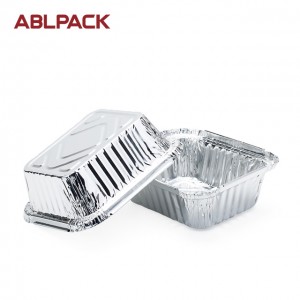 15.3oz 453ml Rectangular Aluminum Foil Tray