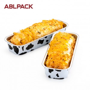 Micowavable Food Packaging Aluminium Foil Containers Container Food With Bottom Price  ABL335ml