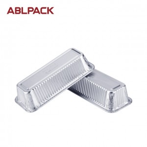 10.4oz 310ml  Rectangular Big Aluminum Foil Loaf Container for salad/cake/pie/cookies