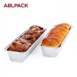 1065ML  36.0oz Rectangular Big Aluminum Foil Loaf Container for salad/cake/pie/cookies