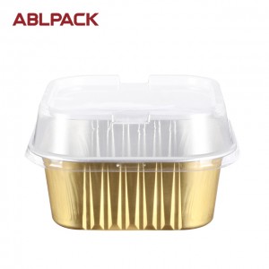 150ml Disposable Metal Ramekin Baking Mould Bakeable Foil Box disposable singlepress aluminum container for bakery  AP150C